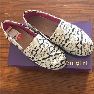 Madden Girl Moustache Slip On Shoes